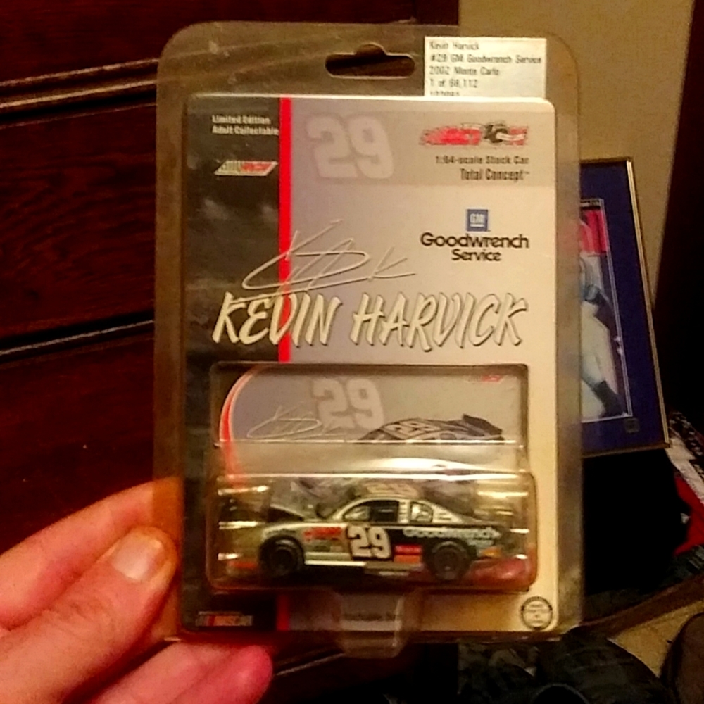 Kevin Harvick!! 2002 Monte Carlo. Limited edition. #29 car. NASCAR!!